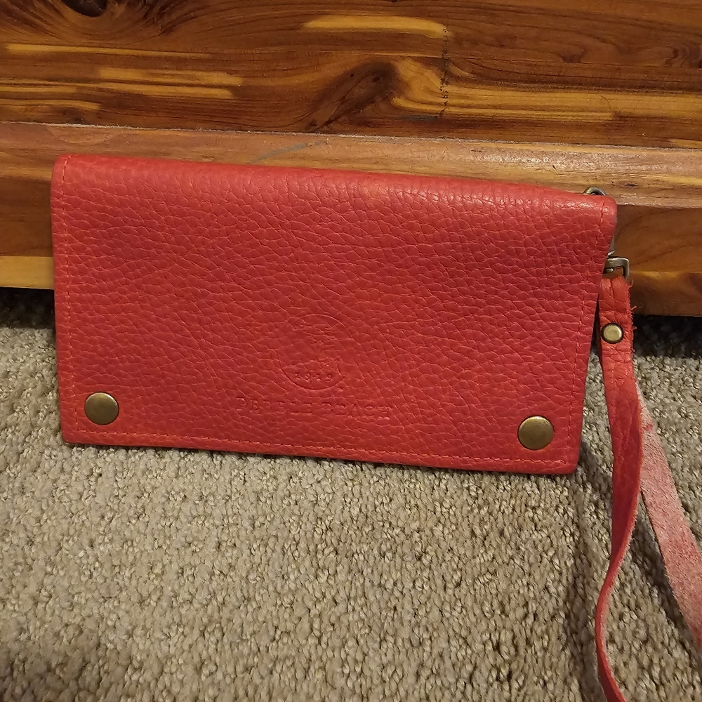 Camino brands red wristlet